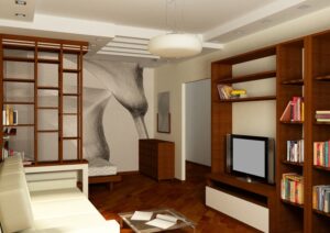 Дизайн проект однокомнатной квартиры 50 кв м