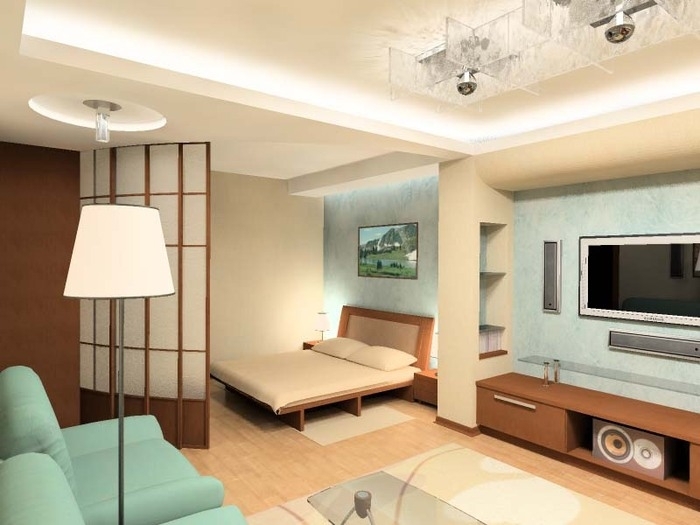 Дизайн однокомнатной квартиры — смотрите идеи интерьеров и рекомендации в блоге Mr. Doors