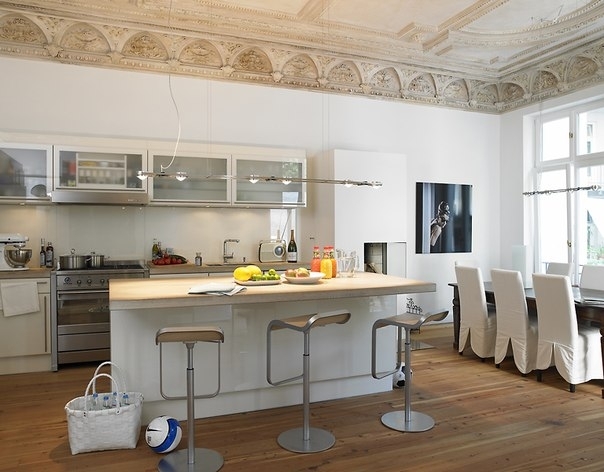 Кухня-гостиная в скандинавском стиле: 50+ примеров в дизайнерских проектах